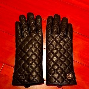 Michael Kors Genuine Leather Gloves NWOT